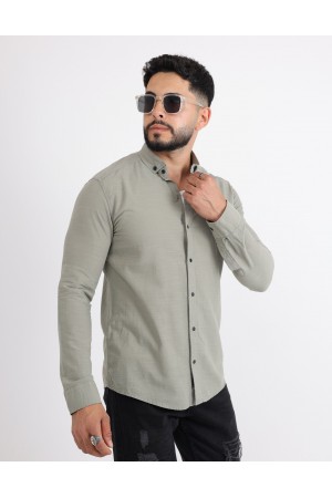 Cliento Flam Keten Rahat Kesim Günlük Erkek Gömlek