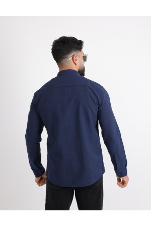 Cliento Flam Keten Rahat Kesim Günlük Erkek Gömlek