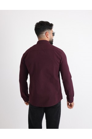 Cliento Flam Keten Rahat Kesim Günlük Erkek Gömlek