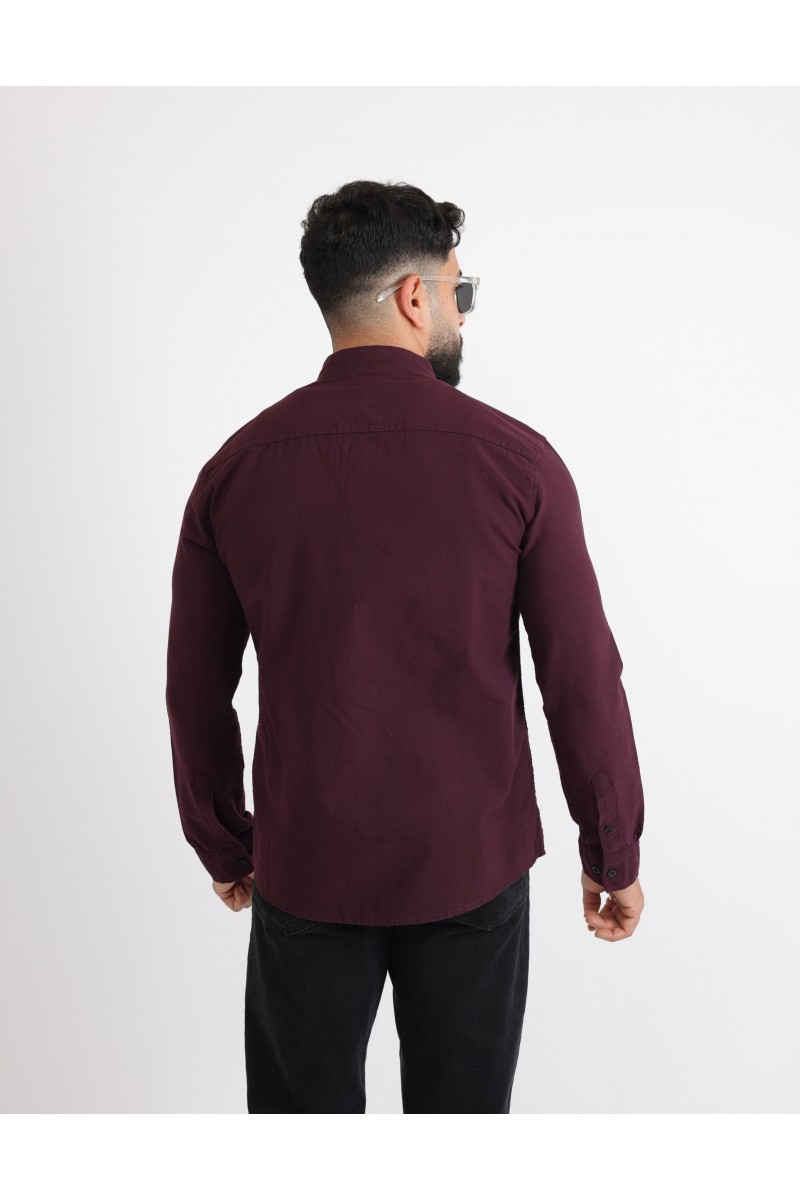 Cliento Flam Keten Rahat Kesim Günlük Erkek Gömlek