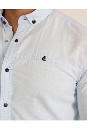 Cliento Flam Keten Rahat Kesim Günlük Erkek Gömlek