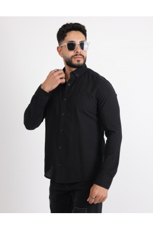 Cliento Flam Keten Rahat Kesim Günlük Erkek Gömlek