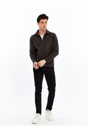 Yumuşak Desenli Kaşe Kışlık Erkek Gömlek