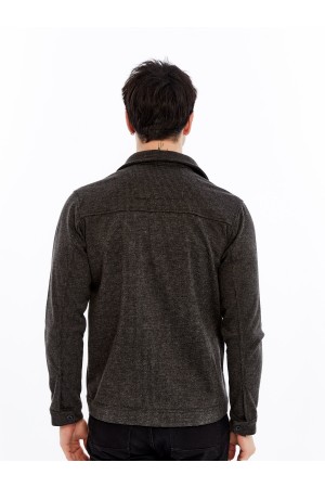 Yumuşak Desenli Kaşe Kışlık Erkek Gömlek