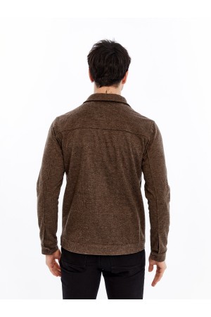 Yumuşak Desenli Kaşe Kışlık Erkek Gömlek