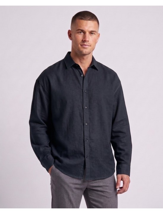 Oversize Modal Smart Casual Erkek Gömlek