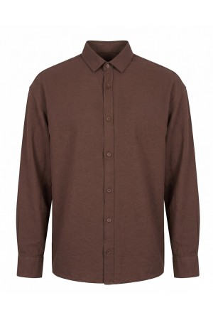 Oversize Modal Smart Casual Erkek Gömlek