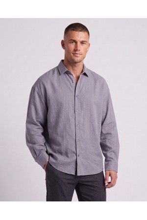 Oversize Modal Smart Casual Erkek Gömlek
