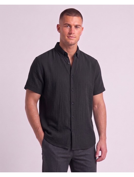 Müslin Kumaş Smart Casual Modern Erkek Gömlek